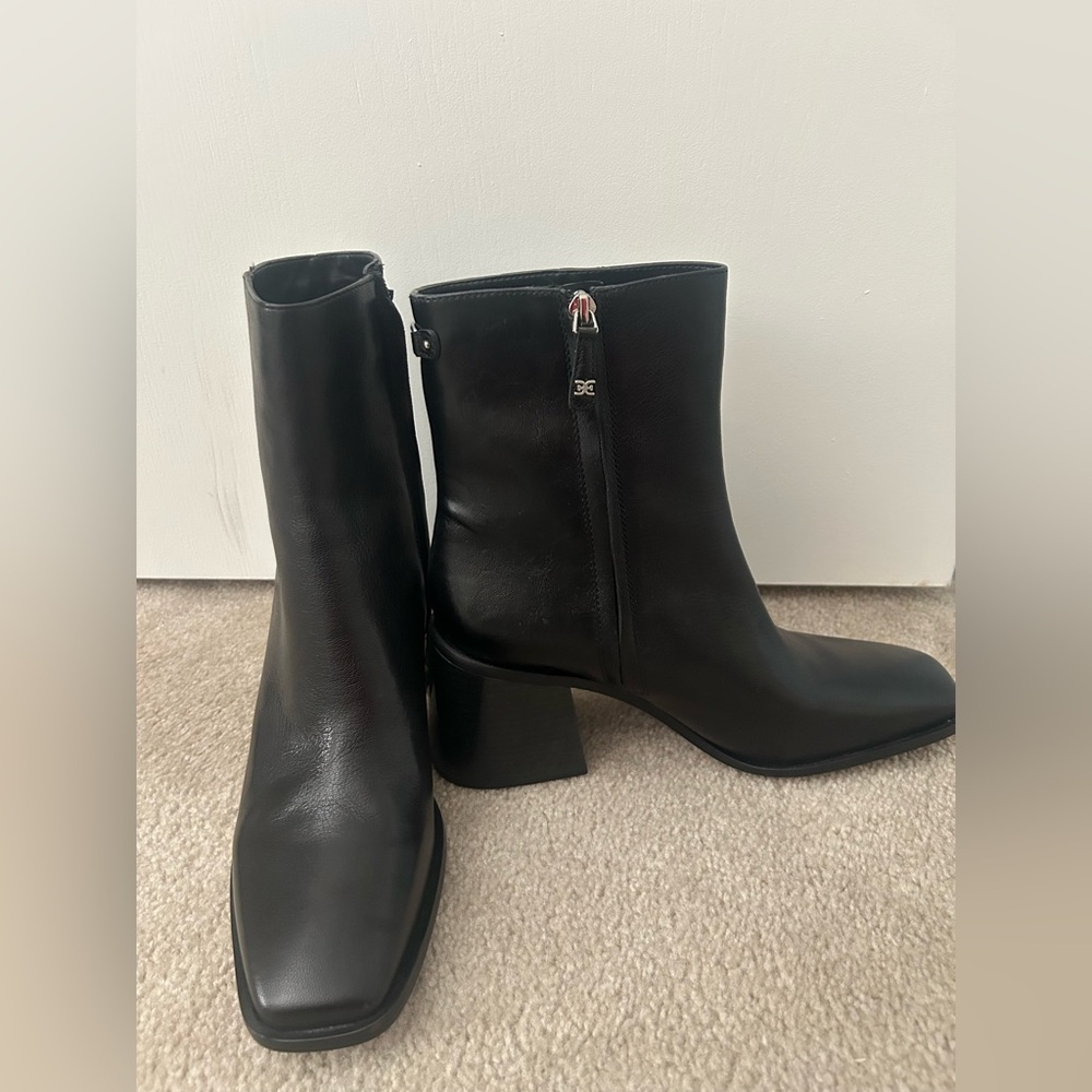 Sam Edelman Black Leather Boots